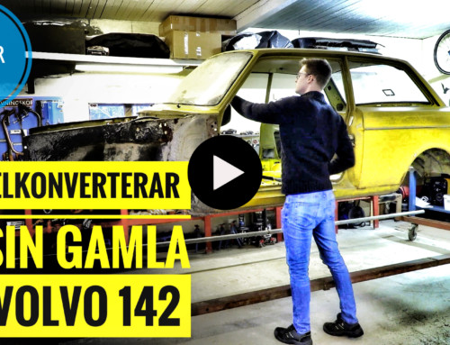 Teaser – Elkonverterar sin gamla Volvo 142