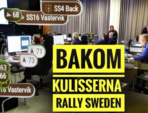 Bakom kulisserna Rally Sweden