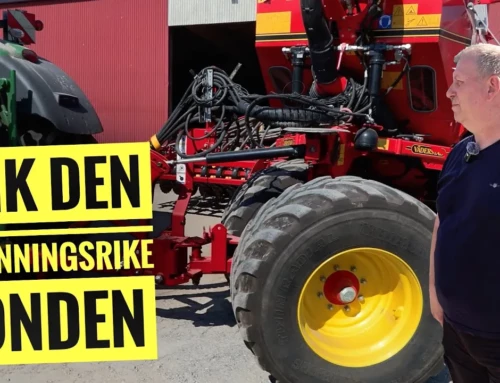 Uppfinningsrika Erik som med sina stora maskiner skördar framtiden