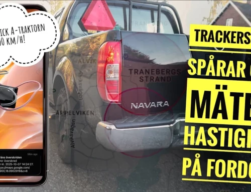 Spårning och hastighetskontroll i en och samma enhet