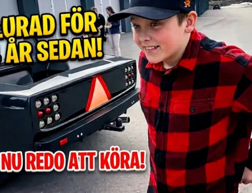 4 ÅR AV VÄNTAN ÄR ÖVER! Neos ”Volvomix” till A-traktor är nu redo för vägarna!