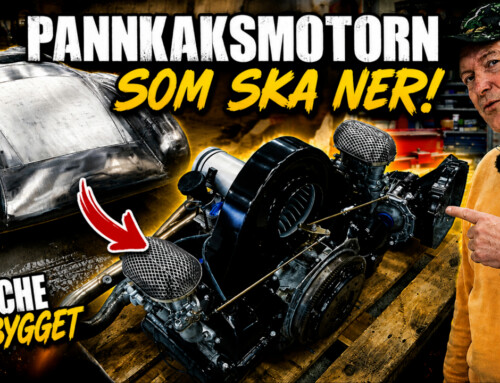 Här är motorn som ska ner i Porsche 550-bygget!