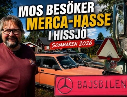 Bilparken samlad runt huset: Stora sommarbesöket i Hissjö!