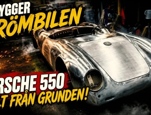 Från dröm till verklighet. De bygger en Porsche 550 helt från grunden!