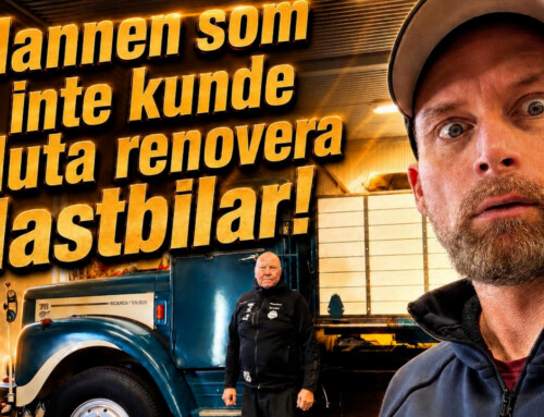 HAN SKULLE SLUTA RENOVERA – MEN NU STÅR ÄNNU EN LASTBIL I GARAGET!