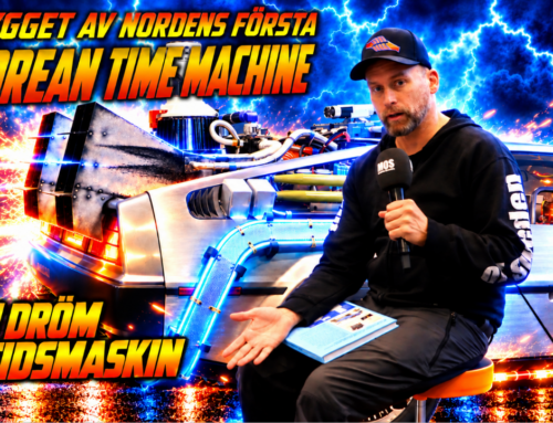 Så började bygget av Nordens första DeLorean Time Machine