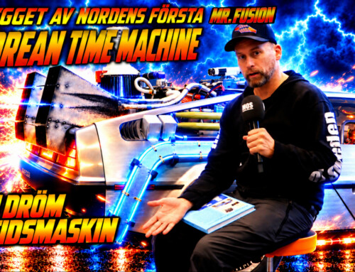 Så började bygget av Nordens första DeLorean Time Machine